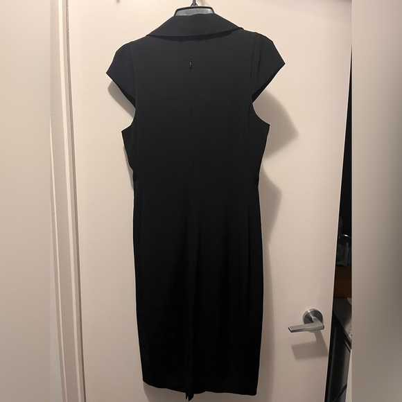 Dina Bar-el classic fitted black dress size medium - Picture 2 of 4